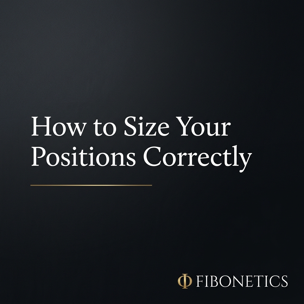 How to Size Your Positions Correctly