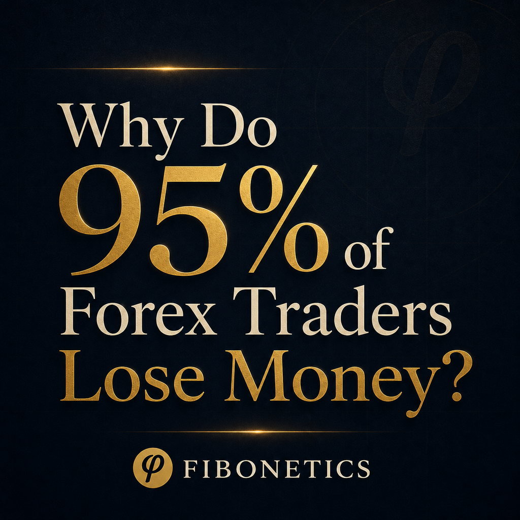 Why 95% of Traders Lose Money in Forex - EUR/USD Fibonacci pullback and Golden Pocket risk-management setup